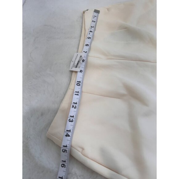 New Vero Moda Women's Size US 6 38/32 Relaxed Trousers WIDE PANT Birch/Beige - Picture 6 of 15